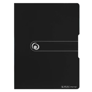 Herlitz zložka s klipom 11217221 čierna (š x v) 240 mm x 330 mm