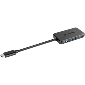 Transcend TS-HUB2C 4 porty USB 3.0 hub  čierna