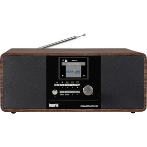 Imperial DABMAN i200CD internetové stolný rádio DAB+, FM Bluetooth, DLNA, Wi-Fi, internetové rádio, AUX  DLNA drevo
