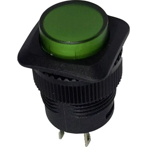 TRU COMPONENTS TC-R13-508A-05GN tlačidlo 250 V/AC 1.5 A 1x vyp/(zap) bez aretácie    1 ks