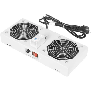 Digitus DN-19 FAN-2-WM-T 19 palca 2 x skriňa sieťovej rozvodne - vetrák      sivá