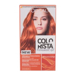 L´Oréal Paris Colorista Permanent Gel 60 ml barva na vlasy pro ženy Electric Mango na barvené vlasy; na všechny typy vlasů