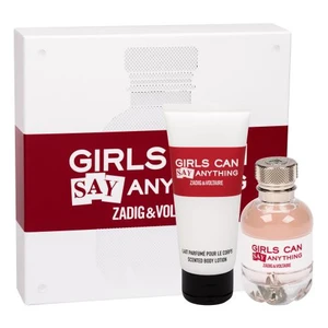 Zadig & Voltaire Girls Can Say Anything dárková kazeta parfémovaná voda 50 ml + tělové mléko 100 ml pro ženy