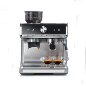HiBREW CM5020 Barista Pro 19Bar Conical Burr Grinder Bean to Espresso Commercial Level Espresso Maker Full Kit Cafe Hote