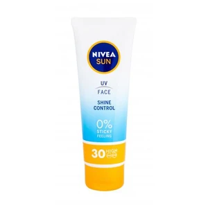 Nivea Sun UV Face Shine Control SPF30 50 ml opaľovací prípravok na tvár unisex