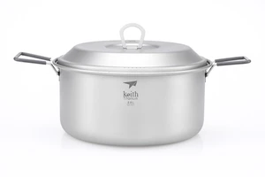 Titanový hrnec Cook Keith® 2,5 l (Barva: Stříbrná)