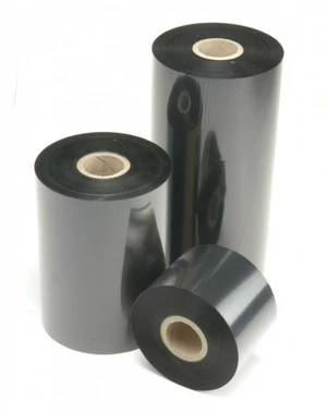 TTR páska, vosková (wax), 55mm x 100m, 1/2", OUT, černá