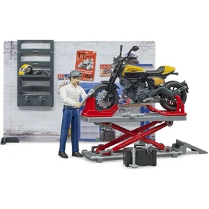 Bruder 62102 Motocyklový servis terénní Ducati a opravář