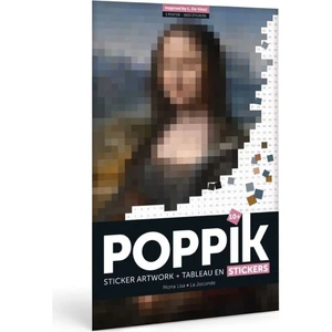 Poppik Samolepkový plakát Mona Lisa