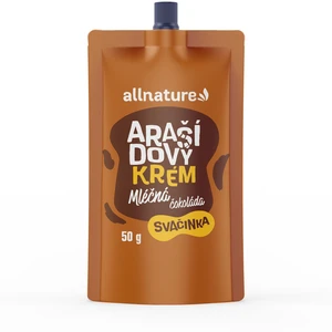 Allnature Arasidovy Krem Smliecnou Cokoladou 50g