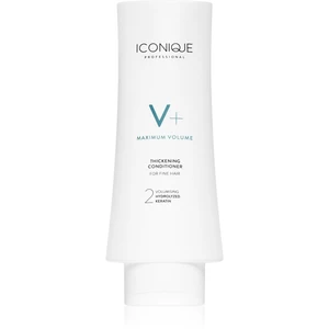 ICONIQUE Professional V+ Maximum volume Thickening Conditioner kondicionér pro objem jemných vlasů 200 ml
