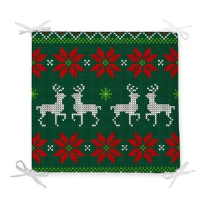 Vianočný sedák s prímesou bavlny Minimalist Cushion Covers Holly, 42 x 42 cm