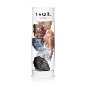 Cristale exclusive de sare TASTE Jr. din întreaga lume pentru solnițele RIVSALT și KITCHEN, 6 buc. - Rivsalt