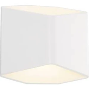 LED nástěnné světlo SLV Cariso 2 151711, 7.6 W, N/A, bílá