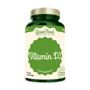 GreenFood Nutrition vit D3 60cps