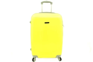 Cestovní  palubní kufr skořepinový na čtyřech kolečkách Agrado (XS) 30l - žlutá