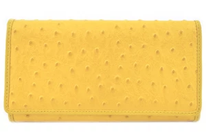 Dámská kožená peněženka Arteddy - žlutá