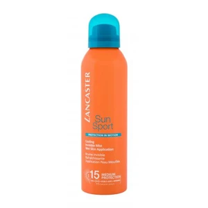 Lancaster Sun Sport Cooling Invisible Mist SPF15 200 ml opaľovací prípravok na telo unisex na veľmi suchú pleť