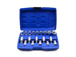 Sada hlavic a bitů 1/2"19 ks