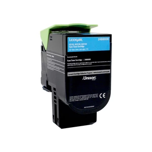 Lexmark 24B6008, cyan, 3000 str., 24B6008, high capacity, originálny toner