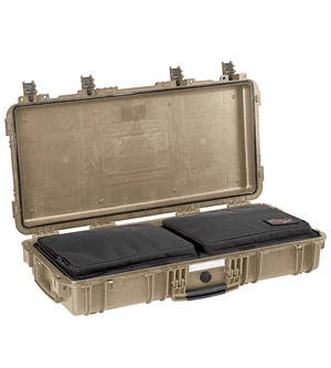 Odolný vodotesný kufor 7814 Explorer Cases® / s puzdrom – Piesková (Farba: Piesková)