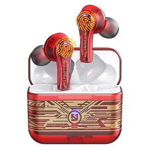 TS-200 TWS bluetooth 5.0 Earphone Hifi Stereo BASS Audio HD Calls Active Noise Cancelling 400mAh Battery Capacity Touch
