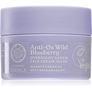 Natura Siberica Anti-Ox Wild Blueberry obnovující noční krémová maska 50 ml