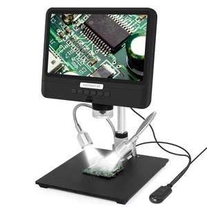 Andonstar AD208S 8.5 Inch 5X-1200X Digital Microscope Adjustable 1280*800 LCD Display Microscope 1080P Scope Soldering T