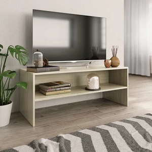 TV Cabinet Sonoma Oak 39.4"x15.7"x15.7" Chipboard