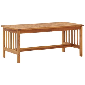 Coffee Table 40.2"x19.7"x16.9" Solid Acacia Wood