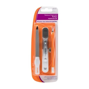 Sally Hansen Perfect Manicure darčeková kazeta File + Clipper + Cuticle Trimmer + Buffer + Case pre ženy