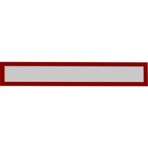 Magnetoplan 1131806 magnetický rám červená  DIN A3 na výšku, DIN A4 na šírku