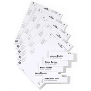 Durable dverné štítok 485002 (š x v) 149 mm x 52.5 mm biela 485002