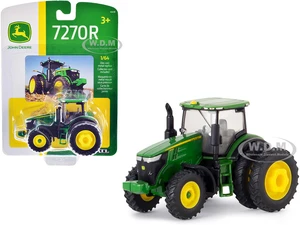 John Deere 7270R Tractor with Dual Rear Wheels 1/64 Diecast Model by ERTL TOMY