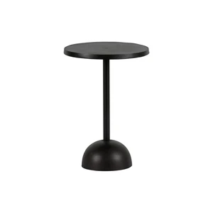 Tmavohnedý odkladací stolík BePureHome Tack, ø 40 cm
