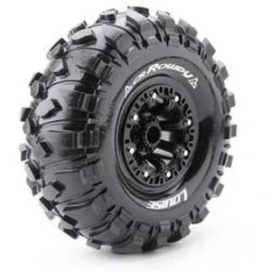 Ráfky Rowdy Louise LOU-T3238VB pro Crawler, 151 mm, 1:10, 2 ks, černá