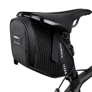 INBIKE Bicycle Saddle Bag With Reflective Warning Strip Waterproof Durable Storage Saddle Bag Rear Cycling Equipment Acc