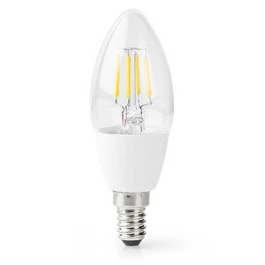 Inteligentná žiarovka Nedis svíčka, Wi-Fi, 5W, 400lm, E14, teplá bílá (WIFILF10WTC37) smart žiarovka • teplá biela • výkon 5 W • ovládanie mobilnou ap