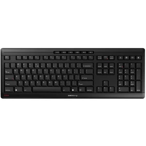 CHERRY JK-8550EU-2 bezdrôtový klávesnica US medzinárodnej, QWERTY čierna