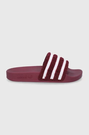 Pantofle adidas Originals Adilette GY0999 dámské, fialová barva