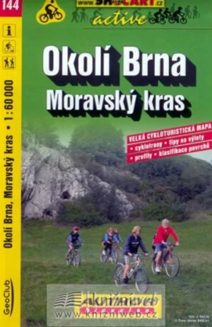 Okolí Brna, Moravský kras 1:60 000