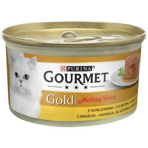 Gourmet Konzerva Gold Melting Heart Paštika s Kuracím 85g