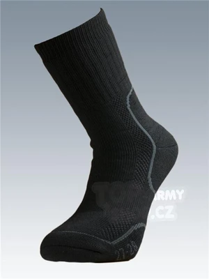 Ponožky Thermo so striebrom Batac - black (Farba: Čierna, Veľkosť: 7-8)