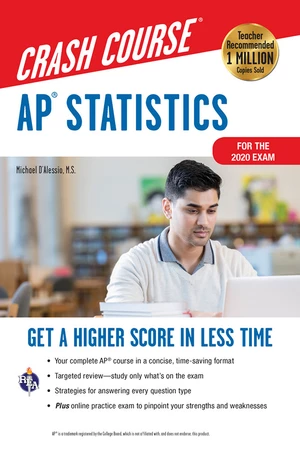 APÂ® Statistics Crash Course, For the 2020 Exam, Book + Online