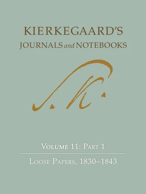 Kierkegaard's Journals and Notebooks, Volume 11, Part 2