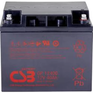 Olověný akumulátor CSB Battery GP 12400 Standby USV GP12400B8, 40 Ah, 12 V