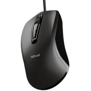 Optická Wi-Fi myš Trust CARVE 23733, integrovaný scrollpad, tlačítka myši, černá
