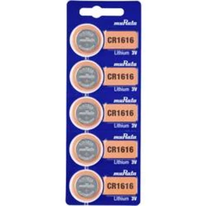 Knoflíkový článek CR 1616 lithiová Murata CR1616-BEABAE 60 mAh 3 V 5 ks