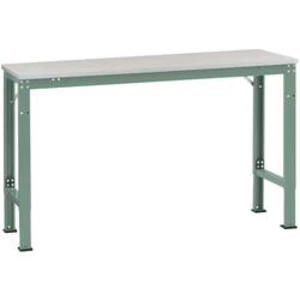 Manuflex AU8017.0001 Pracovní Přístavný stůl univerzální speciální s plastové desky, Šxhxv = 1000 x 800 x 722-1022 mm