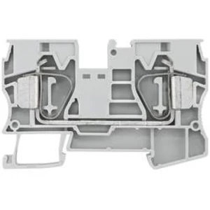 Průchodková svorka přípojka s pružinovým protitahem Siemens 8WH20000AK00, šedá, 50 ks
